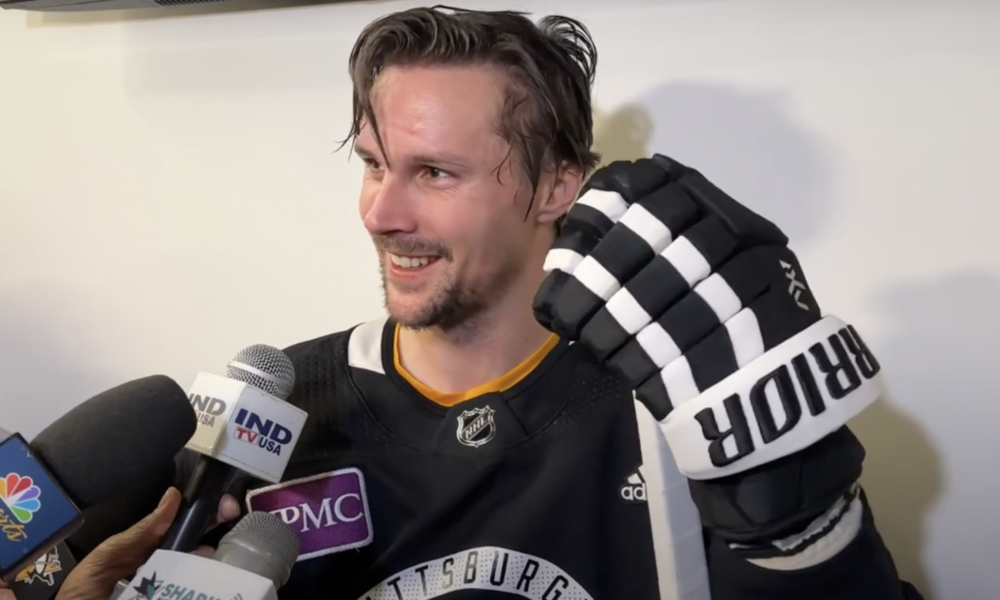 Pittsburgh Penguins Erik Karlsson, talks about losing and San Jose Sharks
